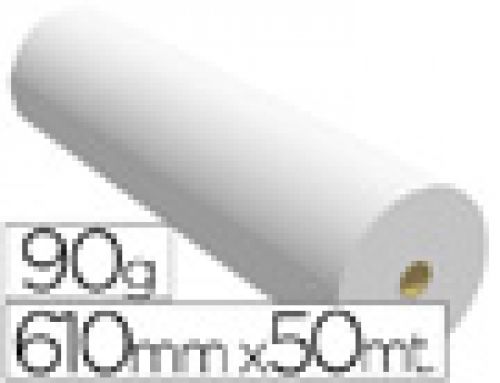 Papel reprografia 90 gr 610 mm x 50 mt , Sprintjet , 26860 , 